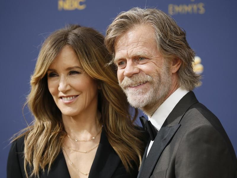 Felicity Huffman and William H. Macy