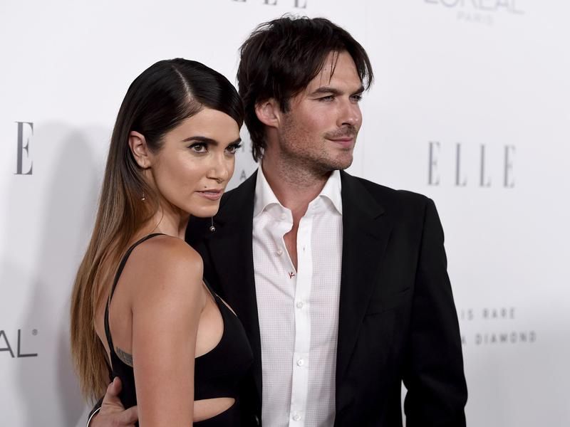 Ian Somerhalder and Nikki Reed