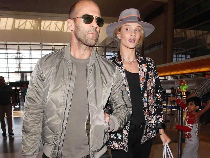 Rosie Huntington-Whiteley and Jason Statham