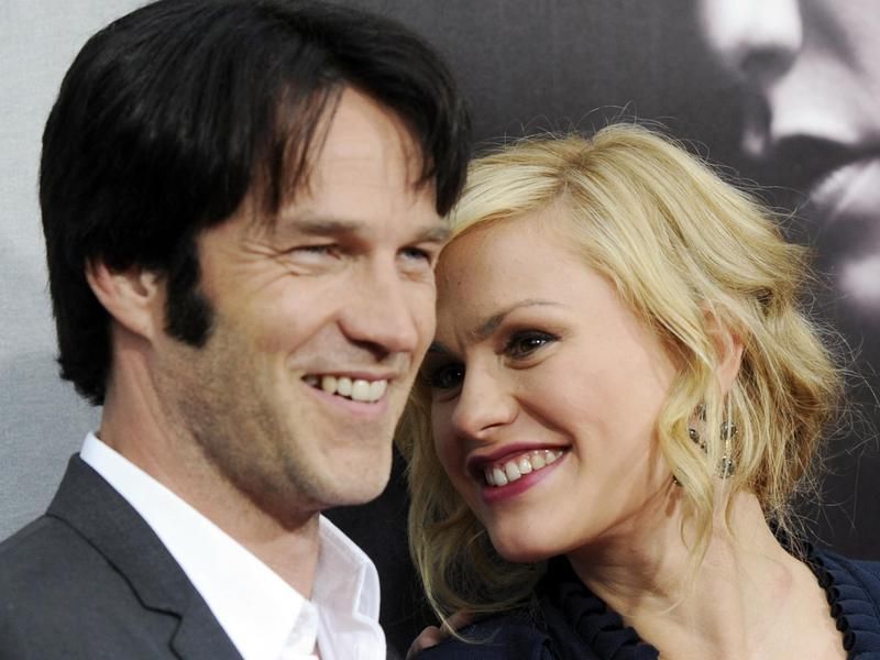 Stephen Moyer and Anna Paquin